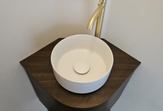 Toiletmeubel rond